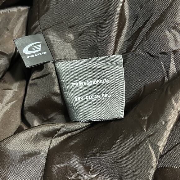 Kenneth Cole Reaction Wool Blend Overcoat Plus Size 24 Dark Brown Classic Fall - Picture 8 of 11